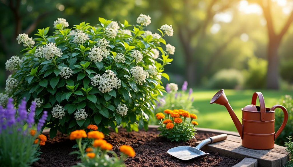 erfahren sie, wie sie die lorbeerschneeball-pflanze (laurustinus) richtig pflegen und im garten optimal verwenden, um deren schönheit und gesundheit zu erhalten.